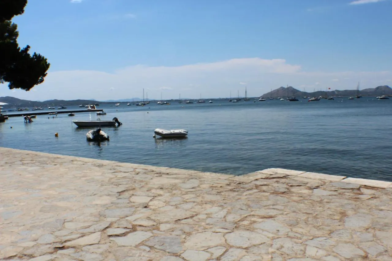 Apartment Casa Faro: Beachfront Ground Floor Retreat with Sea Views Pollenca Spain
