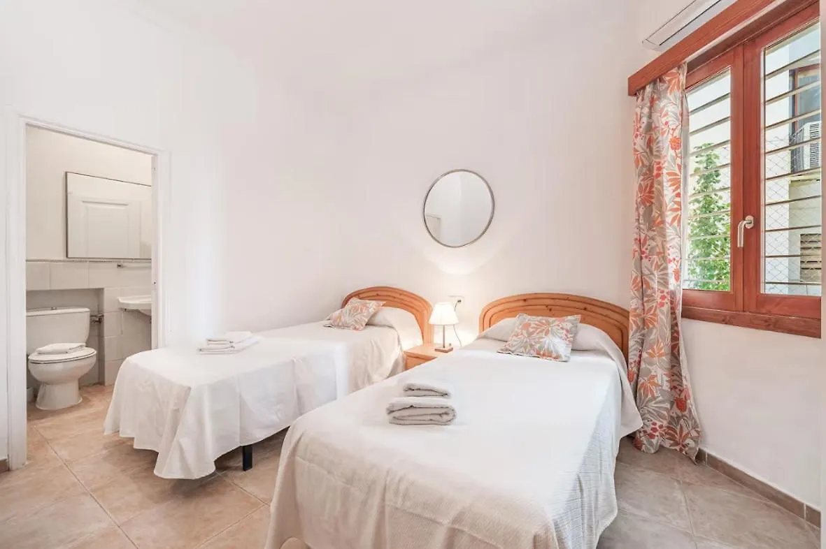 Casa Faro: Beachfront Ground Floor Retreat with Sea Views Pollenca Apartment